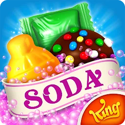 Candy Crush Soda Saga app icon from Google Play